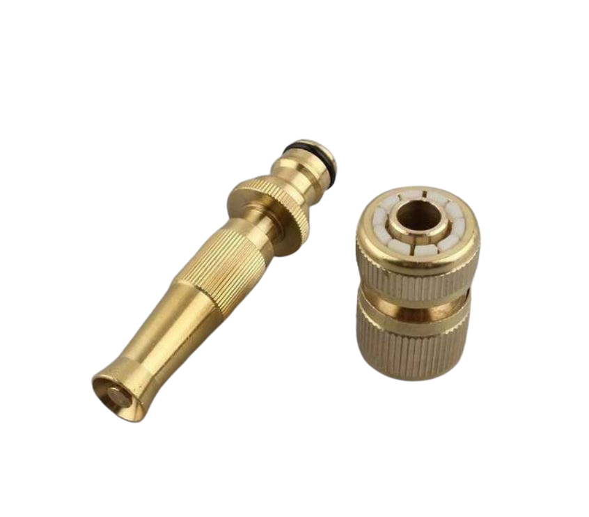 High Pressure Garden Hose Brass Nozzle